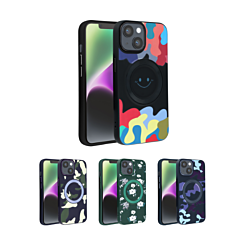 Flower Design Wireless Charging Case for iPhone 13 / 14 (Only Ground Shipping)