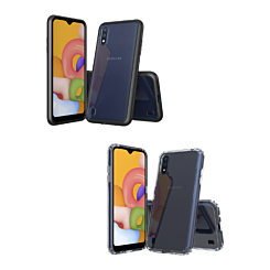 Galaxy A01 Hybrid Case with Air Cushion Technology