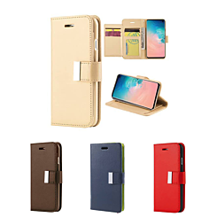 Galaxy A10E Design Wallet with Extra Pocket Case