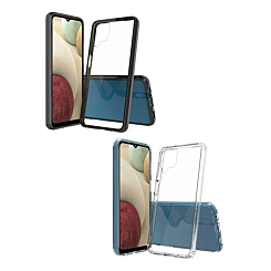 Galaxy A12 Hybrid Case with Air Cushion Technology