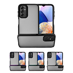 Galaxy A14 4G/5G Matte Silicone Frame Shockproof Case