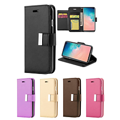 Galaxy S10e Design Wallet with Extra Pocket Case