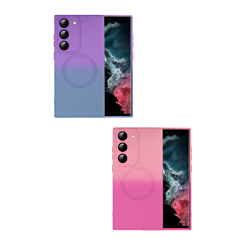 Galaxy S23 Plus Dual Color Square Case w/ Wireless Charging