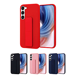 Galaxy S23 Plus Hand Strap Vertical Magnetic Kickstand Case
