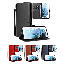 Galaxy S23 Plus Leather Wallet Case with Card Slot