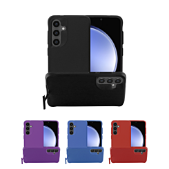 Galaxy S24 Wireless Charger Silicone Case w/ Metal Kickstand