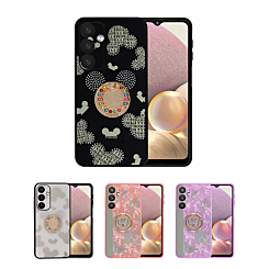 Galaxy S24FE Luxury Diamond Shiny Cases w/Ring (Only Ground Shipping)