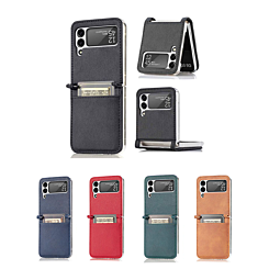 Galaxy Z Flip 4 Genuine Leather Case