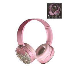 Glitter Wireless Headphones (PINK) (Only Ground Shipping)