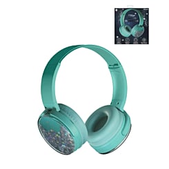 Glitter Wireless Headphones (TEAL) (Only Ground Shipping)