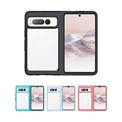 Google Pixel Fold Hybrid Bumper Transparent Case