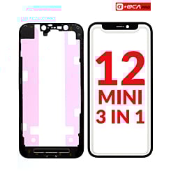 3in1 (Front Glass + Frame + OCA) (Premium) for iPhone 12 Mini (G+ Oca Pro)