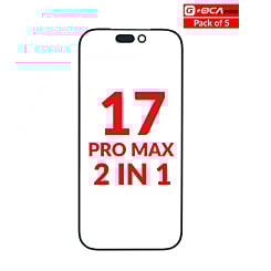 G+Oca Pro Front Glass w/ OCA for iPhone 17 Pro Max (Pack of 5) (2 in 1)