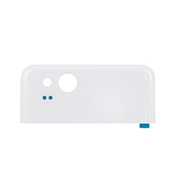 Back Glass with Adhesive for Google Pixel 2 (WHITE)