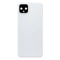 Back Cover for Google Pixel 4 (CLEARLY WHITE) (Service Pack)