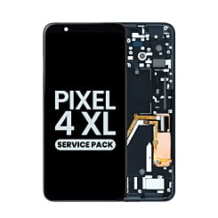 OLED Assembly with Frame for Google Pixel 4 XL (GRAY Power Button) (Service Pack)