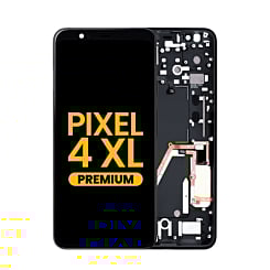 OLED Assembly with Frame for Google Pixel 4 XL (GRAY Power Button) (Premium)