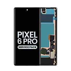 OLED Assembly with Frame for Google Pixel 6 Pro (With Fingerprint Sensor) (Service Pack)