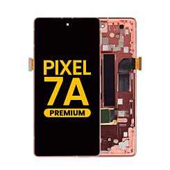 OLED Assembly with Frame for Google Pixel 7A (CORAL) (Premium)