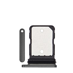 Single Sim Card Tray for Google Pixel 8 Pro (Obsidian) (Service Pack)
