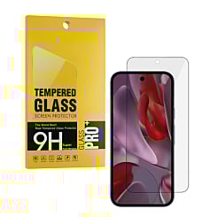 Clear Tempered Glass for Google Pixel 9A (Case Friendly / 2.5D / 1 Piece)