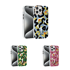 Graffiti Design w/ Wireless Charging Magnetic Case for iPhone 13 Pro Max (Only Ground Shipping)