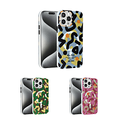 Graffiti Design w/ Wireless Charging Magnetic Case for iPhone 16 Pro (Only Ground Shipping)