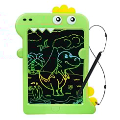 10" Kids Writing Doodle Pad - GREEN DINOSAUR (Only Ground Shipping)