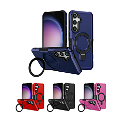 Hard PC Shockproof Case w /Ring Holder for Galaxy A15 (Only Ground Shipping)
