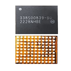 Order the iPhone 14, 14 Plus, 14 Pro, and 14 Pro Max Charging Tigris IC, model 338S00839.
