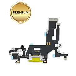 Order the Charging Port Flex Cable for iPhone 11 in yellow, premium.
