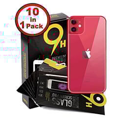 Purchase the Back Tempered Glass for iPhone 11, 2.5D, pack of 10.