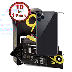 Purchase the Back Tempered Glass for iPhone 11 Pro, 2.5D, pack of 10.
