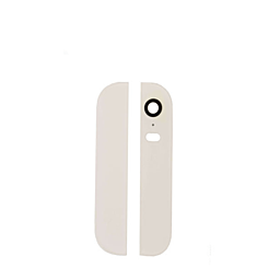Back Glass Set for iPhone 5 (Top & Bottom) (WHITE)