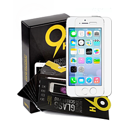 Clear Tempered Glass for iPhone 5SE / 5S / 5 / 5C (2.5D / Pack of 10)