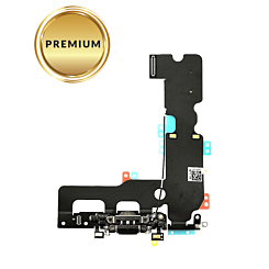 Charging Port Flex Cable for iPhone 7 Plus (BLACK) (Premium)