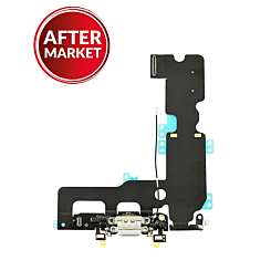 Charging Port Flex Cable for iPhone 7 Plus (WHITE) (Aftermarket)