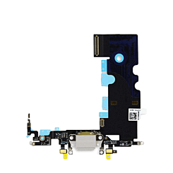 Charging Port Flex Cable for iPhone 8 (WHITE) (Premium)