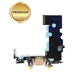 Charging Port Flex Cable for iPhone 8 (GOLD) (Premium)
