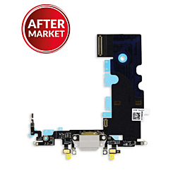Charging Port Flex Cable for iPhone 8 (WHITE) (Aftermarket)