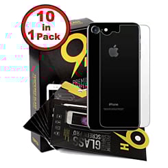Stock up on the pack of 10 2.5D back tempered glass protectors for iPhone SE 2020 and iPhone 8.