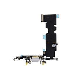 Charging Port Flex Cable for iPhone 8 Plus (WHITE) (Aftermarket)