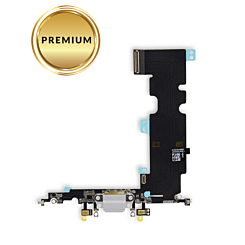 Charging Port Flex Cable for iPhone 8 Plus (WHITE) (Premium)
