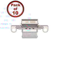 Charging Port Only for iPad 10 (2022) (SILVER) (Soldering Required) (Pack of 10)