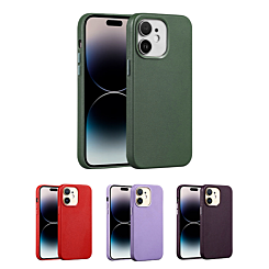 iPhone 11 New Leather Case w/ Wireless Charger