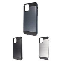 iPhone 11 Pro Hybrid Metal Brushed Shockproof Case