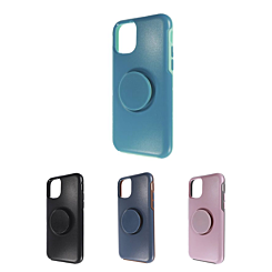 iPhone 11 Pro Max Dual Layer Heavy Duty Case with Pop Up Holder