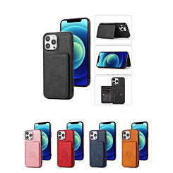 iPhone 11 Pro Max Leather Pocket Wallet Case