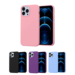 iPhone 13 Mini Soft Solid Silicone Case (Full Buttom Cover)