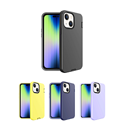 iPhone 14 Plus / 15 Plus Silicone Design Heavy Duty Case
